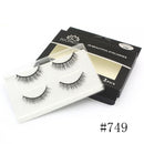 2 Pairs Thick False Eyelashes