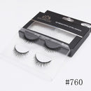 2 Pairs Thick False Eyelashes