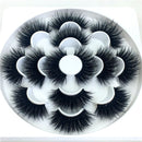 7 pairs 25 mm mink eyelashes