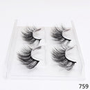 2 Pairs Thick False Eyelashes