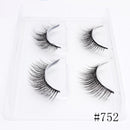 2 Pairs Thick False Eyelashes