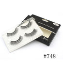 2 Pairs Thick False Eyelashes