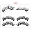 Magnetic eyelashes with 3 magnets