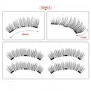 Magnetic eyelashes with 3 magnets