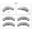 Magnetic eyelashes with 3 magnets