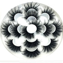 7 pairs 25 mm mink eyelashes
