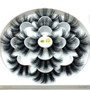 7 pairs 25 mm mink eyelashes