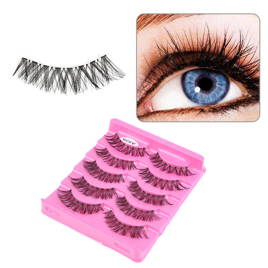 5 Pairs Thick False Eyelashes