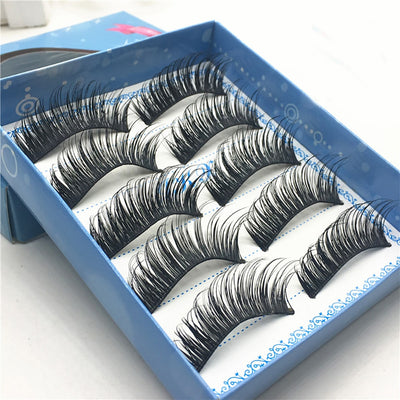 5 Pairs Natural False Eyelashes