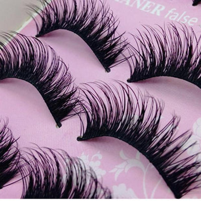 False eyelashes 5 pairs